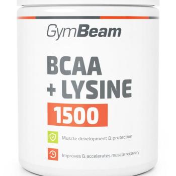 GymBeam BCAA 1500 + Lysine, 300 tab kép