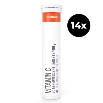 GymBeam C-vitamin 1000 mg pezsgőtabletta kép