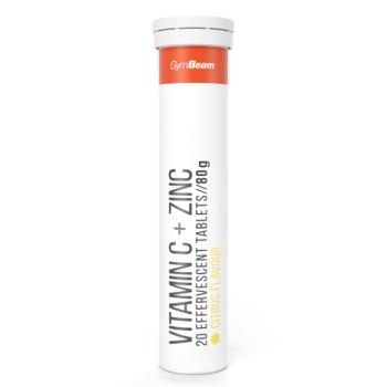 GymBeam C-vitamin + Cink pezsgőtabletta kép