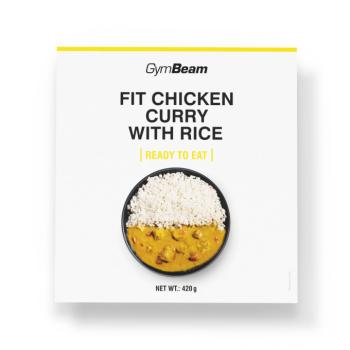 GymBeam FIT Chicken curry with rice Ready to eat kép