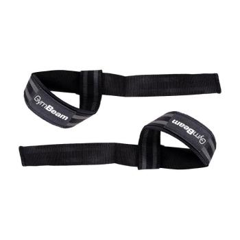 GymBeam Lifting Straps Black & Grey kép