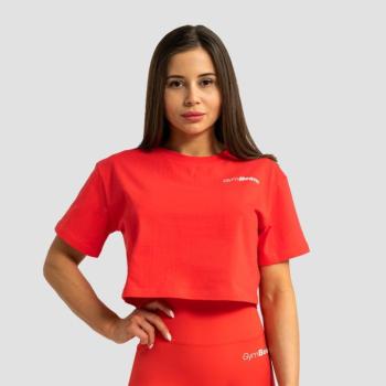 GymBeam Limitless női Cropped póló Hot Red kép