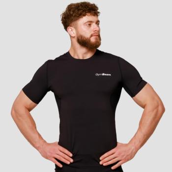 GymBeam Mid kompressziós póló Black kép