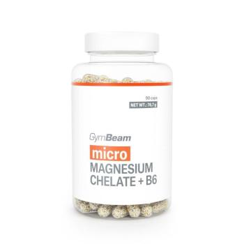GymBeam Mikro magnézium-kelát + B6 kép