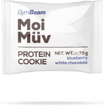 GymBeam MoiMüv Protein Cookie 75 g, áfonyás fehér csokoládé kép