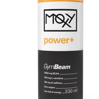 GymBeam Moxy Power+ Energy Drink 330 ml, mango maracuja kép