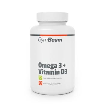 GymBeam Omega 3 + Vitamin D3 kép