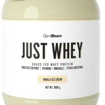 GymBeam Protein Just Whey 1000 g, vanilla ice cream kép