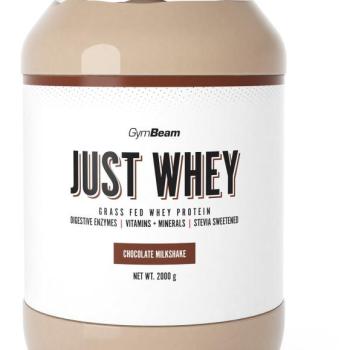 GymBeam Protein Just Whey 2000 g, chocolate milkshake kép