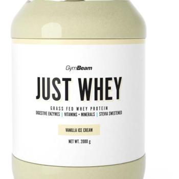 GymBeam Protein Just Whey 2000 g, vanilla ice cream kép