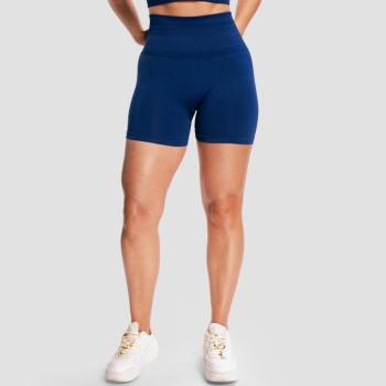 GymBeam Sculpt varrásmentes női rövidnadrág Navy kép