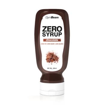 GymBeam ZERO csokoládé szirup kép