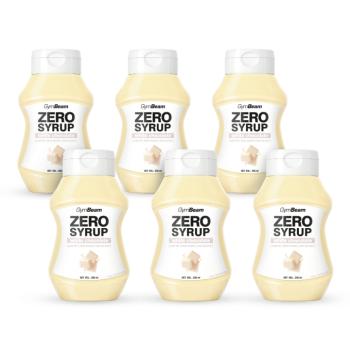 GymBeam ZERO fehér csokoládé szirup kép