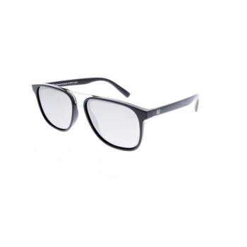 H.I.S. POLARIZED-HPS98114-1, black, smoke with silver flash POL, 55-16-145 Fekete 55-16-145 kép