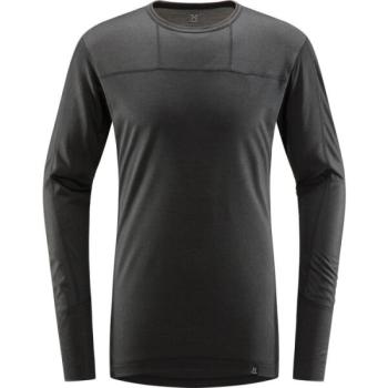 HAGLÖFS NATURAL BLEND TECH CREW NECK M Férfi felső, fekete, méret kép