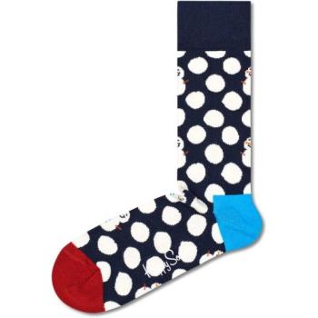 HAPPY SOCKS BIG DOT SNOWMAN Klasszikus zokni, sötétkék, méret kép