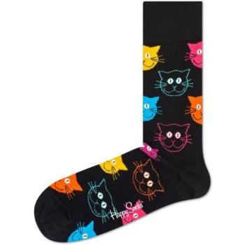 HAPPY SOCKS CAT Klasszikus zokni, fekete, méret kép