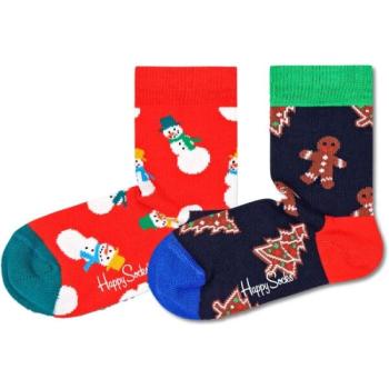 HAPPY SOCKS HOLIDAY GIFT SET 2P Gyerek zokni, mix, méret kép