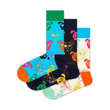 HAPPY SOCKS MIXED DOG GIFT SET 3P Klasszikus zokni, mix, méret kép