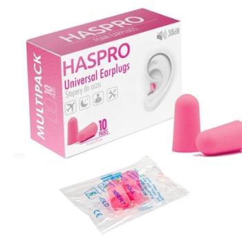 HASPRO MULTI10 füldugók, rózsaszín kép