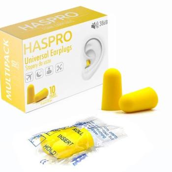 HASPRO MULTI10 füldugók, sárga kép