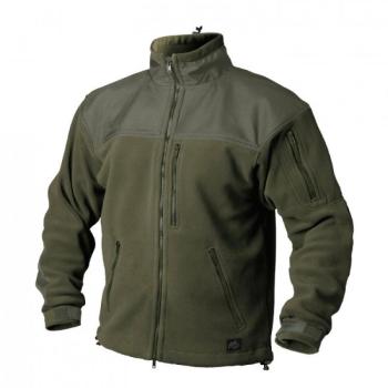 Helikon-Tex Classic Army fleece megerősített bunda, olívzöld 300g/m2 kép