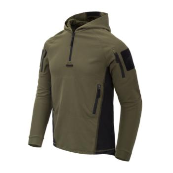 Helikon-Tex Range Hoodie - Topcoat kapucnis pulóver, olívazöld / fekete kép