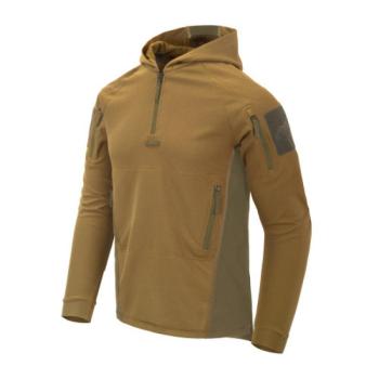 Helikon-Tex Range Hoodie - TopCool kapucnis pulóver, coyote / adaptive green kép