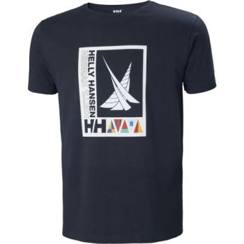 Helly Hansen SHORELINE T-SHIRT 2.0 Férfi póló, sötétkék, méret kép