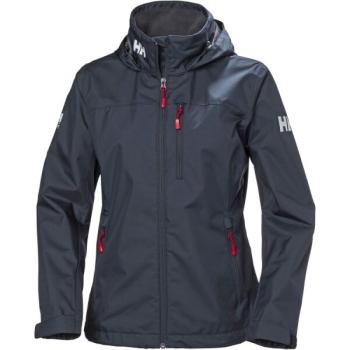 Helly Hansen W CREW HOODED JACKET Női kabát, sötétkék, méret kép