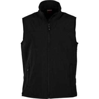 Hi-Tec LUMAN SOFTSHELL VEST LUMAN SOFTSHELL VEST - Férfi softshell mellény, fekete, méret kép