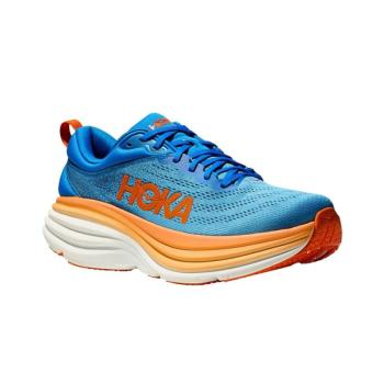 HOKA ONE ONE-Bondi 8 coastal sky/vibrant orange Kék 41 1/3 kép