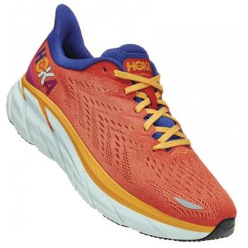 HOKA ONE ONE-Clifton 8 fiesta/bluing Narancssárga 42 kép