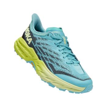 HOKA ONE ONE-Speedgoat 5 coastal shade/green glow kép