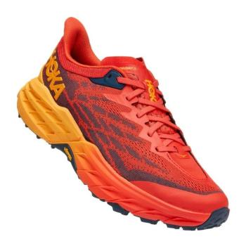 HOKA ONE ONE-Speedgoat 5 fiesta/radiant yellow Piros 42 kép