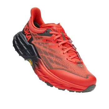 HOKA ONE ONE-Speedgoat 5 GTX fiesta/thyme Piros 41 1/3 kép