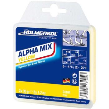 Holmenkol ALPHAMIX SÁRGA Paraffin wax, sötétkék, méret kép