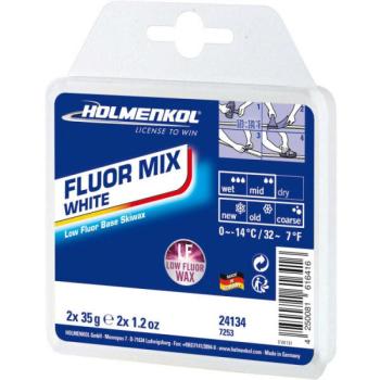 Holmenkol FLUORMIX FEHÉR Alacsony fluortartalmú paraffin wax, kék, méret kép