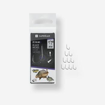 Horog finomszerelékes horgászathoz PA HK 6, nikkel, egyágú, nem előkötött, 10 db Caperlan kép