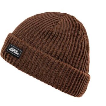 Horsefeathers GAINE BEANIE Férfi téli sapka, barna, méret kép