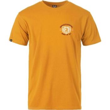 Horsefeathers GRIZZLY T-SHIRT Férfi póló, sárga, méret kép