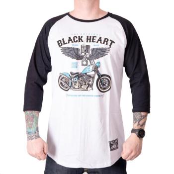 Hosszú ujjú felső BLACK HEART Blue Chopper RG  fehér  L kép