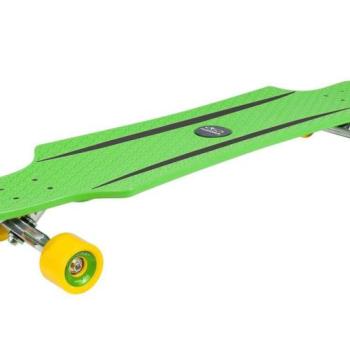 HUDORA Longboard gördeszka zöld színben kép