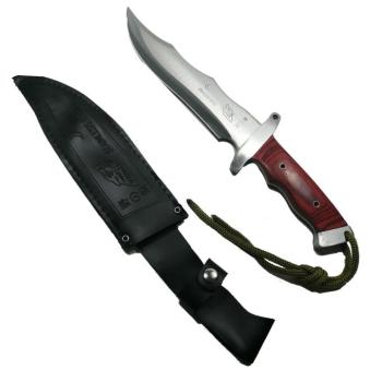 IdeallStore vadászkés, Steel Wolf, rozsdamentes acél, 31 cm, ezüst kép