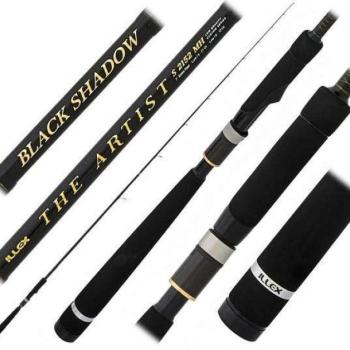 Illex the artist x5 s 2,15m mh black shadow (2,15m 10-35g) perget... kép