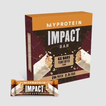 Impact Protein Bar - 6Szeletek - Mogyoróvaj kép