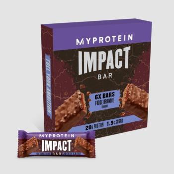 Impact Protein Bar - 6Szeletek - Tejkaramell Brownie kép