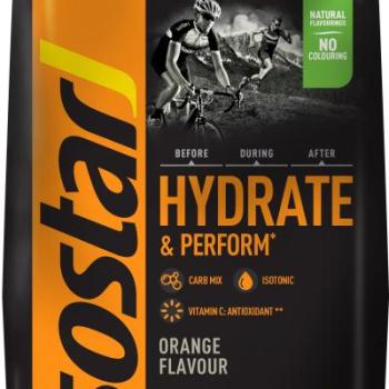 Isostar Hydrate & Perform Powder 1500g, narancs kép