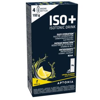 Izotóniás italpor, citrom, 4x38 g - ISO+ Decathlon kép