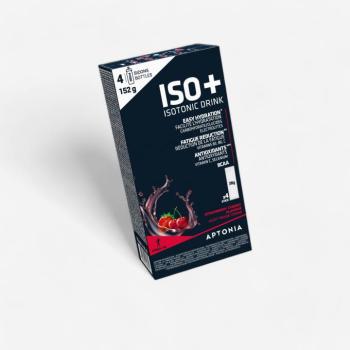 Izotóniás italpor, eper-cseresznye, 4x38 g - ISO+ Decathlon kép